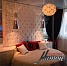 Декоративная панель для спальной комнаты с подветкой